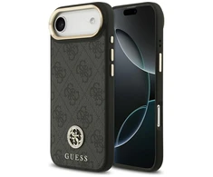 Dėklas Guess 4G Strass Logo MagSafe case for iPhone Air - juodas