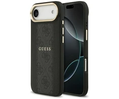 Dėklas Guess 4G Stripe MagSafe case for iPhone Air - juodas