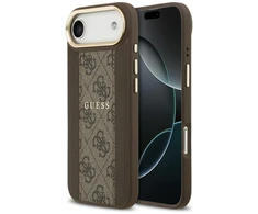 „Guess 4G Stripe MagSafe“ dėklas, skirtas „iPhone Air“ – rudas
