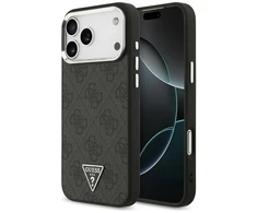 Guess 4G Triangle Logo MagSafe - dėklas skirtas Apple iPhone 17 Pro Max juodas