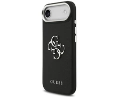 Guess Grained Big 4G Classic Logo - dėklas skirtas Apple iPhone Air juodas