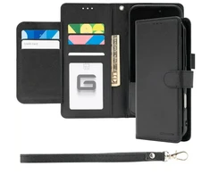 Dėklas Mercury Essential Diary do iPhone 17 Pro Max / 18 Pro Max juoda