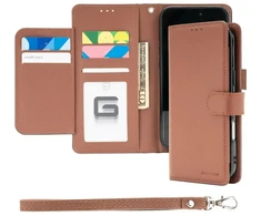 Dėklas Mercury Essential Diary do iPhone 17 Pro Max / 18 Pro Max ruda