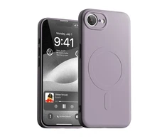 Dėklas Case Mercury Semi-Silicone MagSafe Apple iPhone 16E levandų spalvos