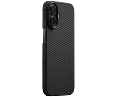Dėklas Pitaka Ultra Slim Case Apple iPhone 17, juodas