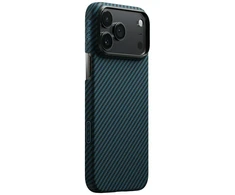Dėklas Pitaka Ultra Slim Case Apple iPhone 17 Pro Max, mėlynas