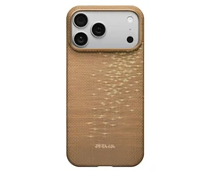 Dėklas PITAKA Ultra-Slim MagSafe do iPhone 17 Pro Max golden glint