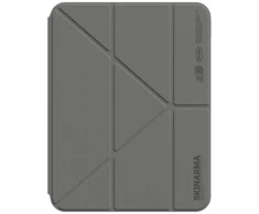 Dėklas Skinarma Zeta Apple iPad Air 11" (M2/M3/5Gen/4Gen) pilkos palvos