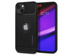 Dėklas SPIGEN Rugged Armor ACS03518 Iphone 13 – matinis juodas