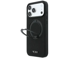 Dėklas Tumi Ballistic su žiediniu stovu MagSafe, skirtas iPhone 18 Pro Max / 17 Pro Max, juodas