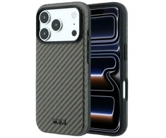 Dėklas Tumi Carbon MagSafe do iPhone 18 Pro / 17 Pro antracytowy