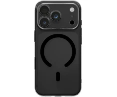 Dėklas UNIQ Airsuit, skirtas iPhone 18 Pro / 17 Pro, su MagClick įkrovimu, juodas