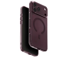 Dėklas UNIQ Airsuit, skirtas iPhone 18 Pro Max / 17 Pro Max, su Magclick įkrovimu, bordo spalvos