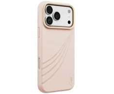 Dėklas UNIQ Coehl Serina, skirtas iPhone 18 Pro Max / 17 Pro Max, su magnetiniu įkrovimu, rožinis