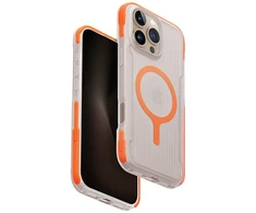 „Uniq Combat Active Magclick“ įkrovimo dėklas, skirtas „iPhone 16 Pro Max“ – oranžinis