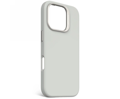 Decoded AntiMicrobial Silikoninis Backcover MagSafe Apple iPhone 16 Pro - dėklas telefonui pilkos spalvos