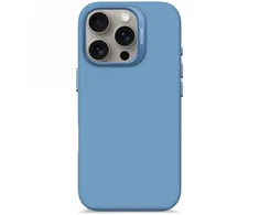 Decoded AntiMicrobial Silikoninis Backcover MagSafe Apple iPhone 16 Pro - dėklas telefonui mėlynos spalvos