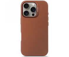 Decoded Leather Backcover MagSafe Apple iPhone 16 Pro - dėklas telefonui rudos spalvos
