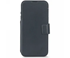 „Decoded Leather Detachable Wallet“ – odinis apsauginis dėklas, skirtas „iPhone 17 Pro“, suderinamas su „MagSafe“ (tamsiai mėlynos spalvos)