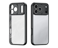 Dux Ducis Aimo dėklas skirtas Apple iPhone 17 Pro – juodos spalvos