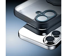 Dux Ducis Aimo Mag dėklas su Magnetic Ring and Stand skirtas Apple iPhone 17 – juodos spalvos