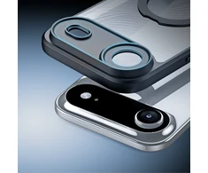 Dux Ducis Aimo Mag dėklas su Magnetic Ring and Stand skirtas Apple iPhone 17 Air – juodos spalvos