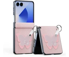DUX DUCIS LUVY dėklas, skirtas SAMSUNG Z FLIP 7, rožinis
