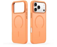 DUX DUCIS dėklas YIND, suderinamas su MagSafe, skirtas iPhone 18 Pro / 17 Pro (atviro žiedo versija), oranžinė