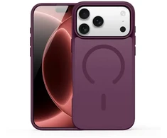 Štai vertimas: DUX DUCIS dėklas YIND suderinamas su MagSafe, skirtas iPhone 18 Pro / 17 Pro (atviro žiedo versija) tamsi vyšninė