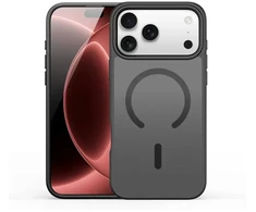 DUX DUCIS dėklas YIND, suderinamas su MagSafe, skirtas iPhone 18 Pro / 17 Pro (atviro žiedo versija) juodas