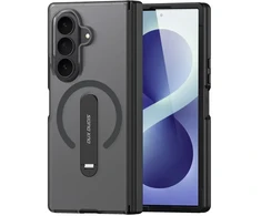 Dėklas Dux Ducis Kind Case for Samsung Galaxy Z Fold 8 Ultra / Z Fold 7 with Stand Compatible with MagSafe - Juodas