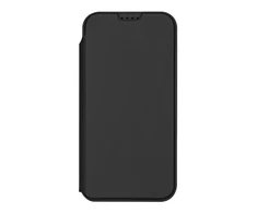 Dux Ducis Skin Pro dėklas skirtas Apple iPhone 17 Pro su Flip and Card Slot – juodos spalvos