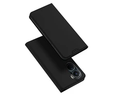 Dux Ducis Skin Pro Vivo Y16 / Y02s wallet atverčiamas dėklas telefonui juodos spalvos