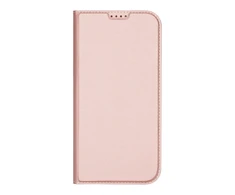 Dux Ducis atverčiamas dėklas SKIN PRO skirtas Apple iPhone 16 Pro Max rožinės spalvos