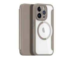 Dux Ducis Skin X Pro dėklas skirtas Apple iPhone 14 Pro Max, smėlio spalvos