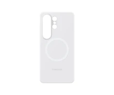 Dėklas EF-ES948CWE Samsung Silicone Magnet Cover for Galaxy S26 Ultra Baltas