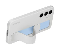 Dėklas EF-GS721CJE Samsung Standing Grip Cover for Galaxy S24 FE Gray (Damage Package)