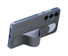 Dėklas Samsung Galaxy S25 Standing Grip Cover Juodas