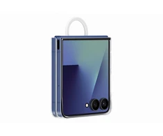 Dėklas EF-QF766CTE Samsung Ring Clear Cover for Galaxy Z Flip 7 Transparent (Damaged Package) (Pažeista pakuotė)