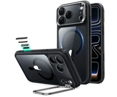 Dėklas Esr Classic Hybrid Kickstand Magsafe iPhone 17 Pro / 18 Pro permatomas/juodas