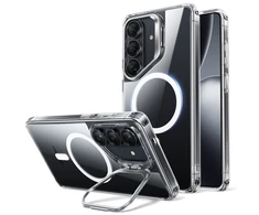 Dėklas ESR hibridinis stovas „Stash“ Samsung S26, skaidrus