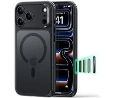 Dėklas Esr Classic Hybrid Magsafe iPhone 17 Pro Max / 18 Pro Max frosted juodas