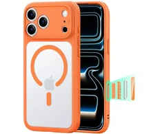 Dėklas Esr Classic Hybrid Magsafe iPhone 17 Pro Max / 18 Pro Max matinis oranžinis