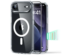 ESR Classic Hybrid MagSafe + grūdinto stiklo komplektas, skirtas iPhone 17 Air – skaidrus
