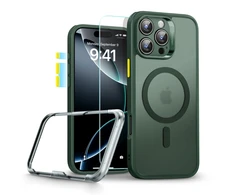 ESR Classic Pro Set Halolock MagSafe Dėklas, skirtas iPhone 16 Pro Max - Žalias