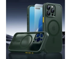 ESR Classic Pro Set Halolock MagSafe Dėklas, skirtas iPhone 16 Pro Max - Žalias