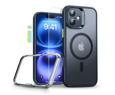 ESR Classic Pro Set Halolock MagSafe dėklas iPhone 16 - juodas