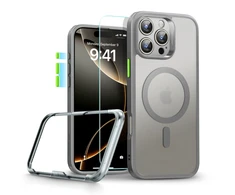 ESR Classic Pro Set Halolock MagSafe dėklas, skirtas iPhone 16 Pro Max – pilkas