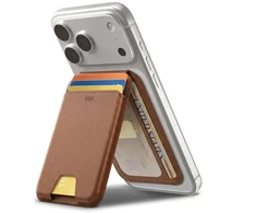Dėklas ESR Classic Magnetic Wallet Stand, ruda