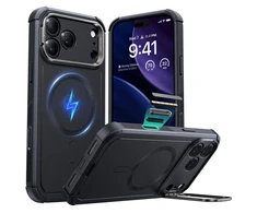 ESR „Cyber ​​Kickstand MagSafe“ dėklas, skirtas „iPhone 17 Pro“ – Juodas